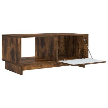 Couchtisch Räuchereiche 90 x 50 x 40 cm Holzwerkstoff