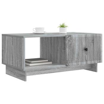 Couchtisch Sonoma-Grau 90 x 50 x 40 cm Holzwerkstoff