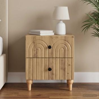 ARDEBO.de - Nachttisch Artisan-Eiche 43 x 34,5 x 48 cm Holzwerkstoff