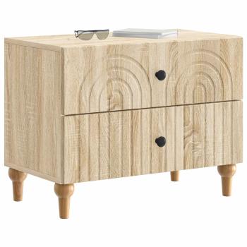Nachttisch Sonoma-Eiche 62 x 34,5 x 48 cm Holzwerkstoff