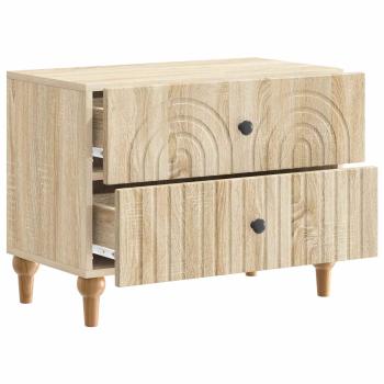 Nachttisch Sonoma-Eiche 62 x 34,5 x 48 cm Holzwerkstoff
