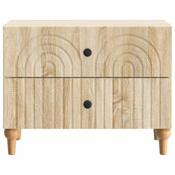 Nachttisch Sonoma-Eiche 62 x 34,5 x 48 cm Holzwerkstoff