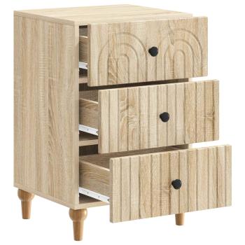 Nachttisch Sonoma-Eiche 43x 41 x 66,5 cm Holzwerkstoff