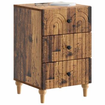 Nachttisch Altholz 43x 41 x 66,5 cm Holzwerkstoff