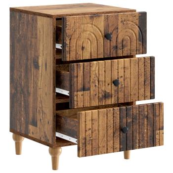 Nachttisch Altholz 43x 41 x 66,5 cm Holzwerkstoff