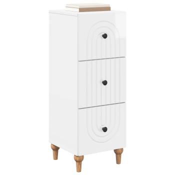 Schubladenschrank 33 x 34,5 x 90 cm Holzwerkstoff