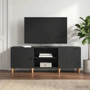 ARDEBO.de - TV-Schränk 150 x 31 x 50 cm Schwarz Holzwerkstoff
