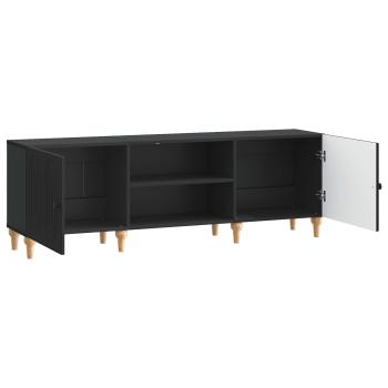 TV-Schränk 150 x 31 x 50 cm Schwarz Holzwerkstoff