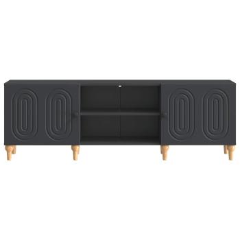TV-Schränk 150 x 31 x 50 cm Schwarz Holzwerkstoff