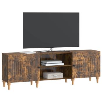 TV-Schränk 150 x 31 x 50 cm Räuchereiche Holzwerkstoff