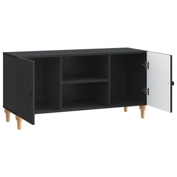 TV-Schränk Schwarz 102 x 34,5 x 50 cm Holzwerkstoff