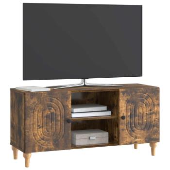TV-Schränk Geräucherte Eiche 102 x 34,5 x 50 cm Holzwerkstoff