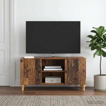 ARDEBO.de - TV-Schränk Altholz 102 x 34,5 x 50 cm Holzwerkstoff