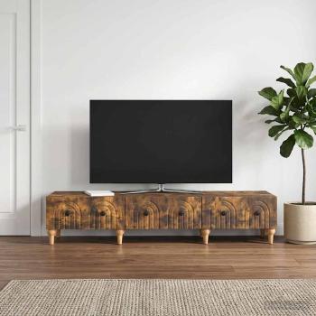 ARDEBO.de - TV-Schränk Geräucherte Eiche 147 x 34,5 x 30 cm Holzwerkstoff