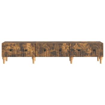 TV-Schränk Geräucherte Eiche 147 x 34,5 x 30 cm Holzwerkstoff