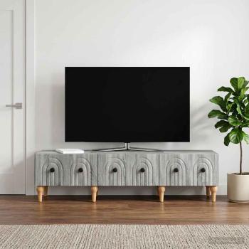 ARDEBO.de - TV-Schränk Graues Sonoma 147 x 34,5 x 30 cm Holzwerkstoff