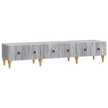 TV-Schränk Graues Sonoma 147 x 34,5 x 30 cm Holzwerkstoff