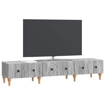 TV-Schränk Graues Sonoma 147 x 34,5 x 30 cm Holzwerkstoff