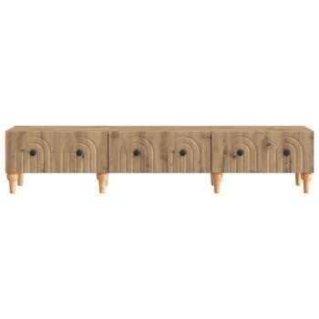 TV-Schränk 147 x 34,5 x 30 cm Artisan-Eiche Holzwerkstoff