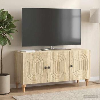 ARDEBO.de - TV-Schränk 99 x 34,5 x 50 cm Sonoma-Eiche Holzwerkstoff