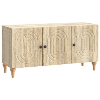 TV-Schränk 99 x 34,5 x 50 cm Sonoma-Eiche Holzwerkstoff