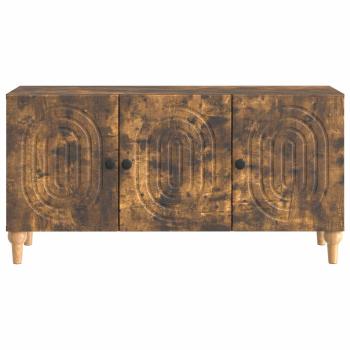TV-Schränk 99 x 34,5 x 50 cm Räuchereiche Holzwerkstoff