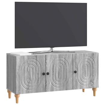 TV-Schränk 99 x 34,5 x 50 cm Sonoma-Grau Holzwerkstoff