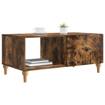 Couchtisch Geräucherte Eiche 90 x 50 x 40 cm Holzwerkstoff