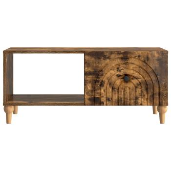 Couchtisch Geräucherte Eiche 90 x 50 x 40 cm Holzwerkstoff
