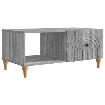Couchtisch Graues Sonoma 90 x 50 x 40 cm Holzwerkstoff