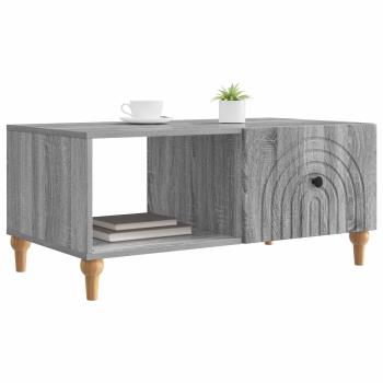 Couchtisch Graues Sonoma 90 x 50 x 40 cm Holzwerkstoff
