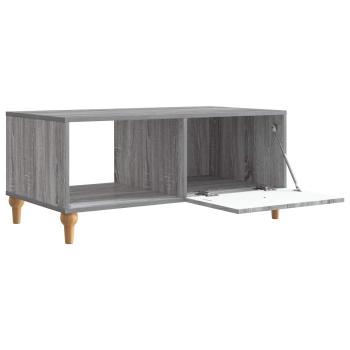 Couchtisch Graues Sonoma 90 x 50 x 40 cm Holzwerkstoff