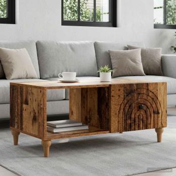 ARDEBO.de - Couchtisch Altholz 90 x 50 x 40 cm Holzwerkstoff
