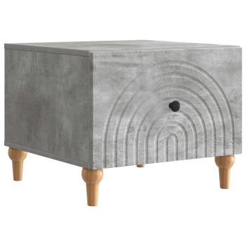 Couchtisch Betongrau 49 x 50 x 40 cm Holzwerkstoff