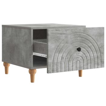 Couchtisch Betongrau 49 x 50 x 40 cm Holzwerkstoff