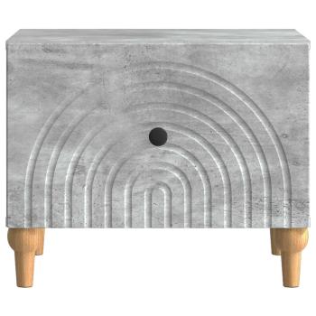 Couchtisch Betongrau 49 x 50 x 40 cm Holzwerkstoff