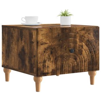 Couchtisch Geräucherte Eiche 49 x 50 x 40 cm Holzwerkstoff