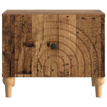 Couchtisch mit Schubladen Altholz 49 x 50 x 40 cm Holzwerkstoff