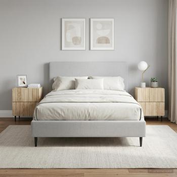 ARDEBO.de - Nachttisch 2 Stk. Sonoma-Eiche 43 x 34,5 x 49,5 cm