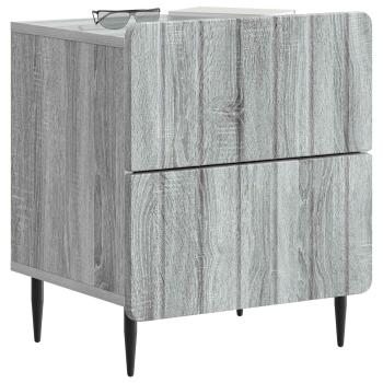 Nachttisch Sonoma-Grau 43 x 34,5 x 49,5 cm Holzwerkstoff