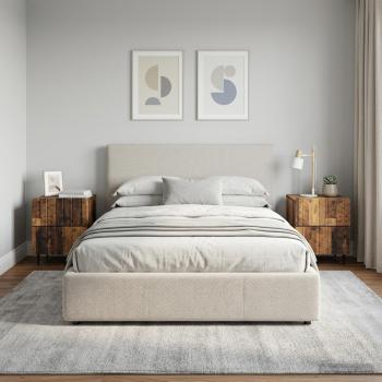 ARDEBO.de - Nachttisch 2 Stk. Altholz 43 x 34,5 x 49,5 cm Holzwerkstoff