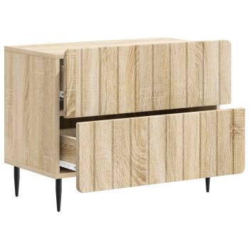 Nachttisch Sonoma-Eiche 62 x 34,5 x 49,5 cm Holzwerkstoff