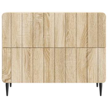 Nachttisch Sonoma-Eiche 62 x 34,5 x 49,5 cm Holzwerkstoff