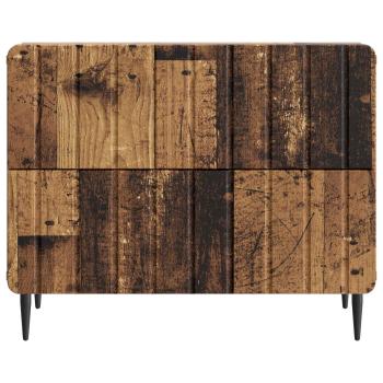 Nachttisch Altholz 62 x 34,5 x 49,5 cm Holzwerkstoff