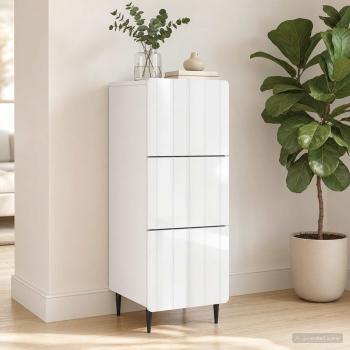 ARDEBO.de - Schubladenschrank 33 x 34,5 x 92 cm Holzwerkstoff