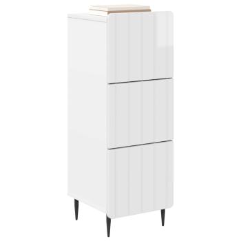 Schubladenschrank 33 x 34,5 x 92 cm Holzwerkstoff
