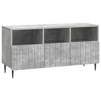TV-Schränk Betongrau 102 x 34,5 x 50 cm Holzwerkstoff