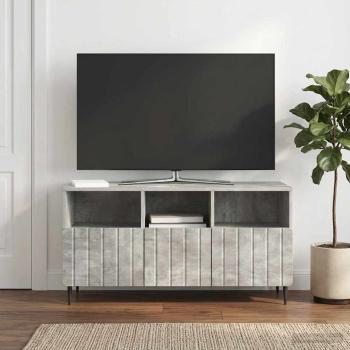 TV-Schränk Betongrau 102 x 34,5 x 50 cm Holzwerkstoff