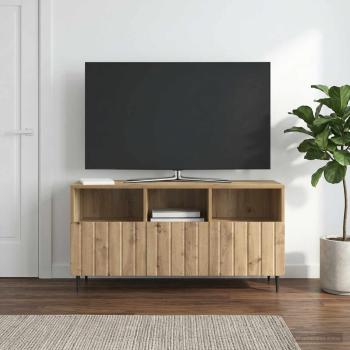 ARDEBO.de - TV-Schränk 102 x 34,5 x 50 cm Artisan-Eiche Holzwerkstoff