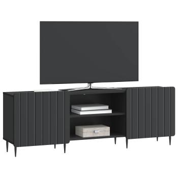 TV-Schränk Schwarz 150 x 31 x 52 cm Holzwerkstoff